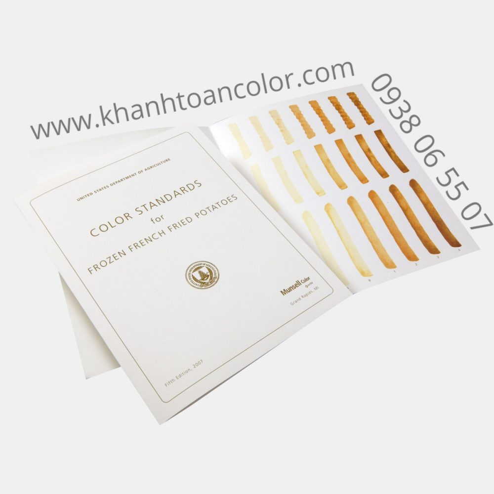 Pantone Munsell USDA Frozen French Fry Standard M60040