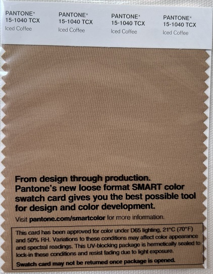 Pantone-TCX-Cotton-Swatch-Card-15-1040-TCX-Iced-Coffee