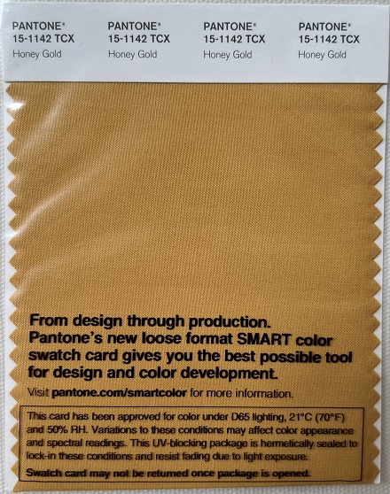 Pantone-TCX-Cotton-Swatch-Card-15-1142-TCX-Honey-Gold