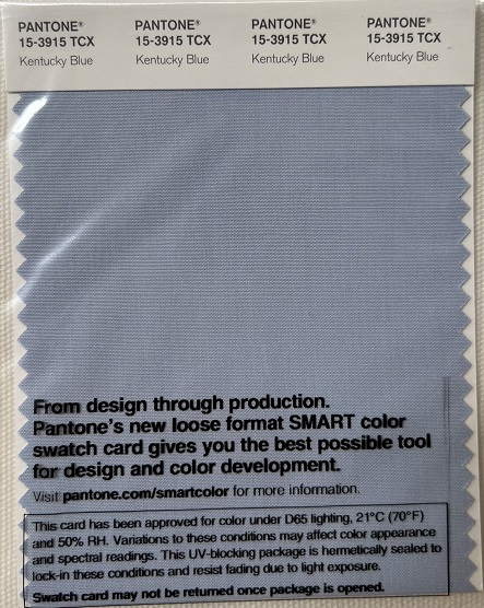Pantone TCX Cotton Swatch Card 15-3915 TCX Kentucky Blue Pantone-TCX-Cotton-Swatch-Card-15-3915-TCX-Kentucky-Blue