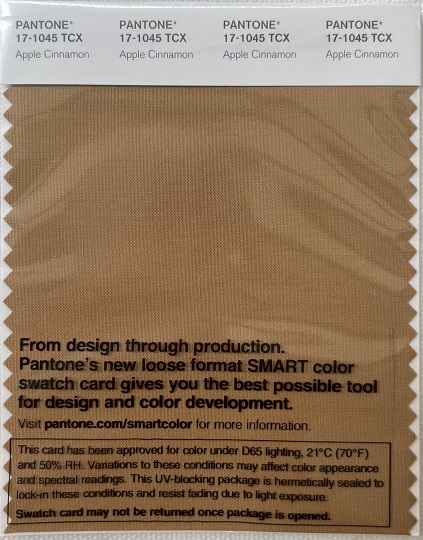 Pantone-TCX-Cotton-Swatch-Card-17-1045-TCX-Apple-Cinnamon