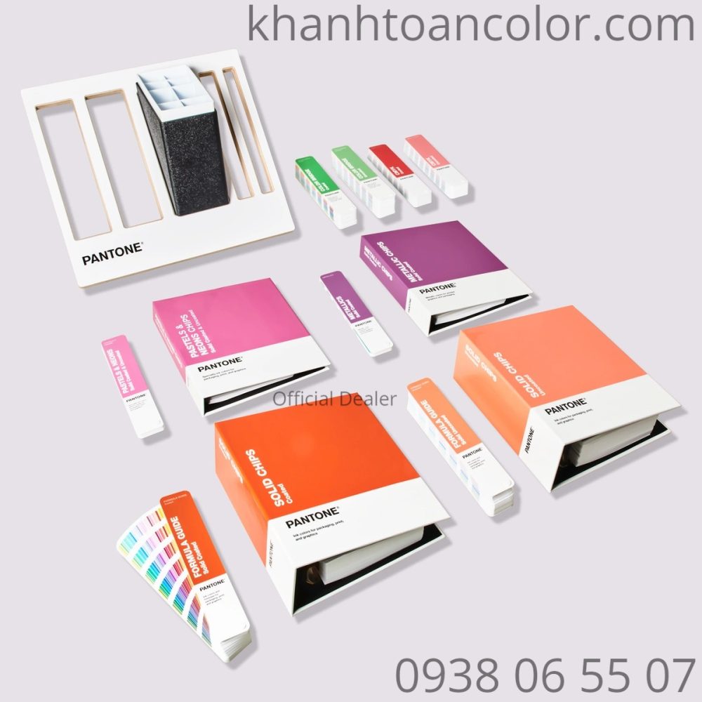 Bộ bảng màu Pantone Reference Library GPC305B mới nhất năm 2026 - Tổng hợp tất cả màu Pantone Graphics