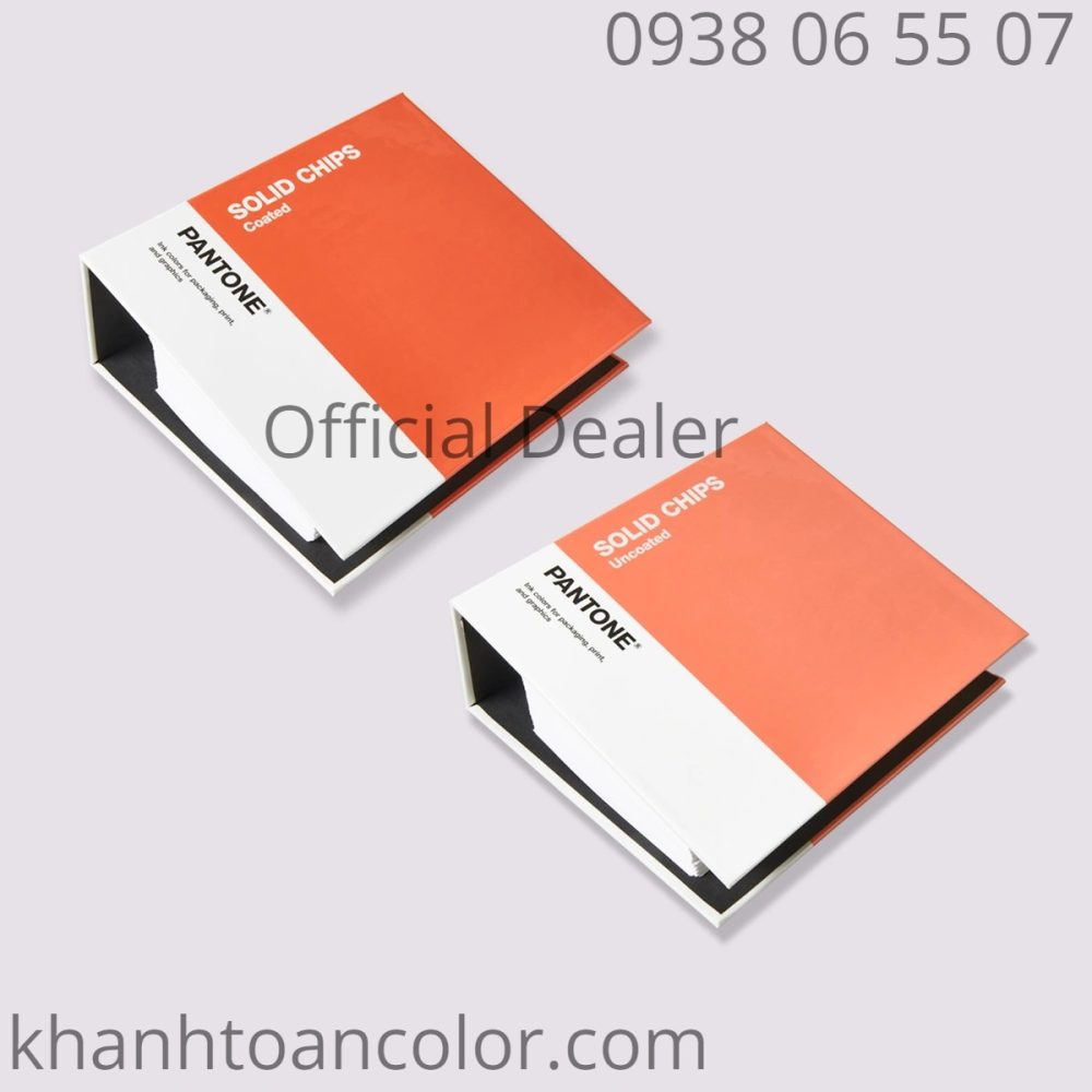 Bộ bảng màu Pantone Solid Chip Book Coated Uncoated GP1606B mới nhất năm 2026 - 2390 màu